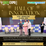 Honored at CAEV Expo 2025 – Mercetech Innovations clinched the People’s Choice Award for Best Fuel Monitoring Sensors!